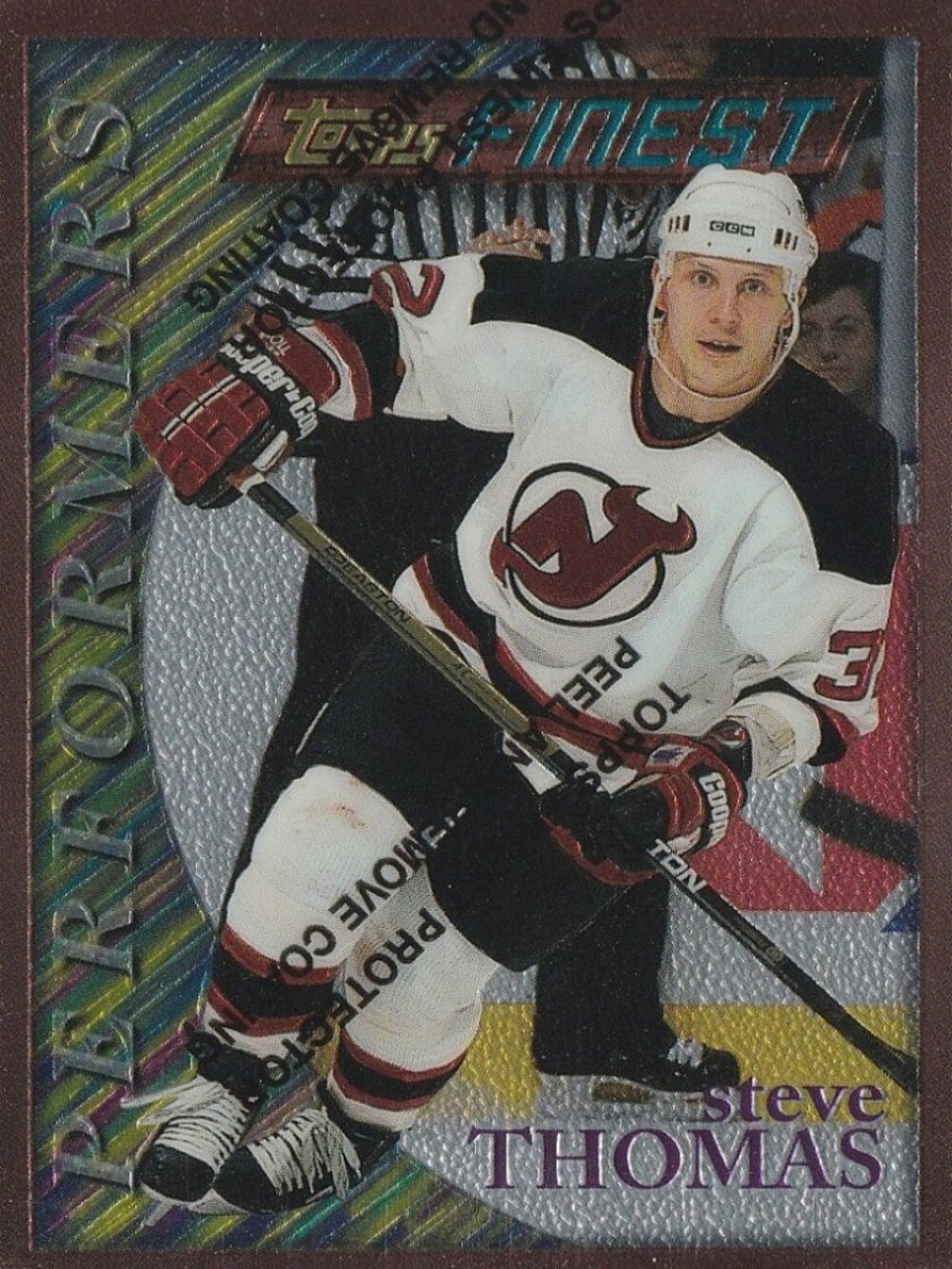 Steve Thomas Hockey Card